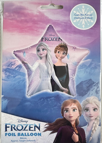 Disney Frozen folieballonn 36cm (lucht of helium)