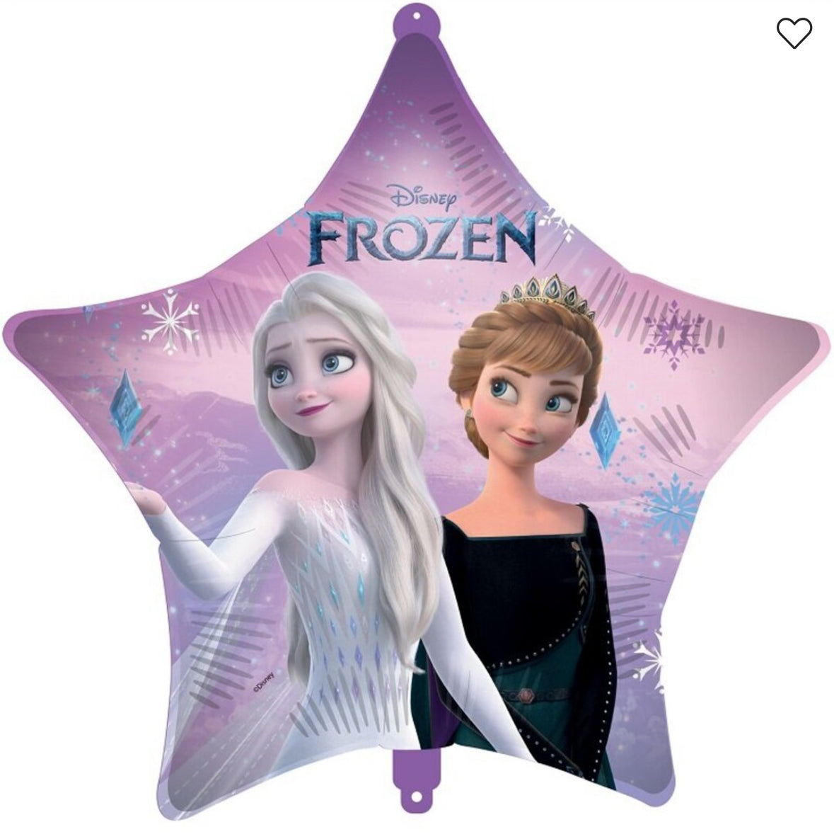 Disney Frozen folieballonn 36cm (lucht of helium)