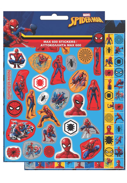 XXL cadeaupakket Spiderman (met sticker naar keuze)