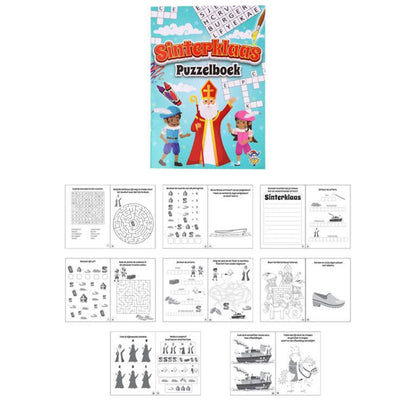Sinterklaas (schoen)cadeautje / traktatie (met sticker naar keuze)