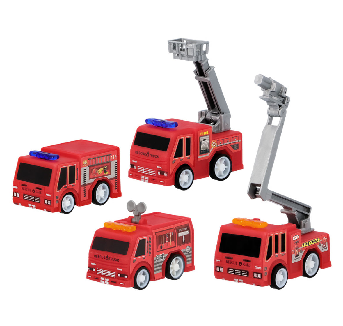 Brandweer traktatie (met sticker naar keuze)