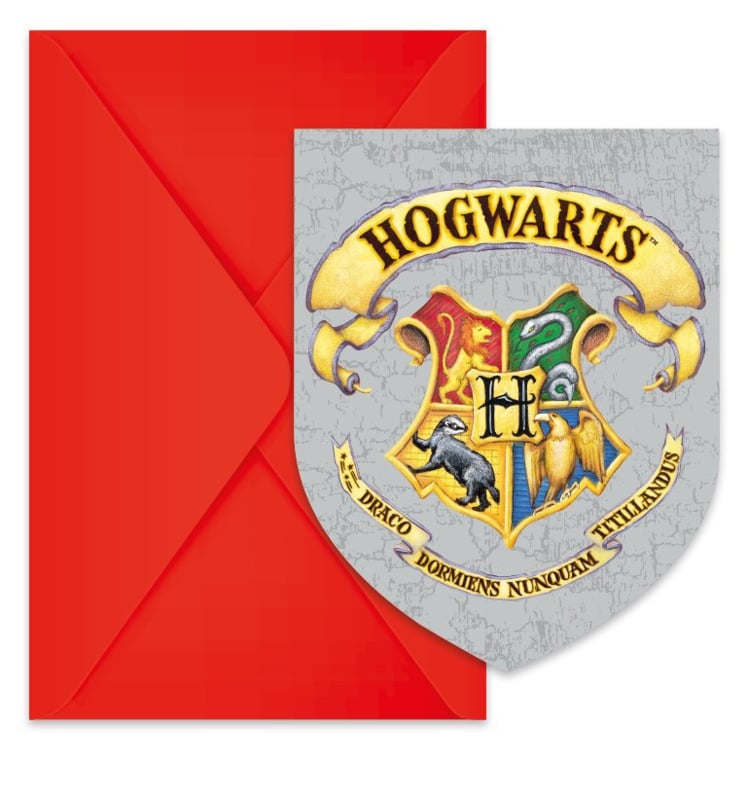 Harry Potter uitnodigingen 