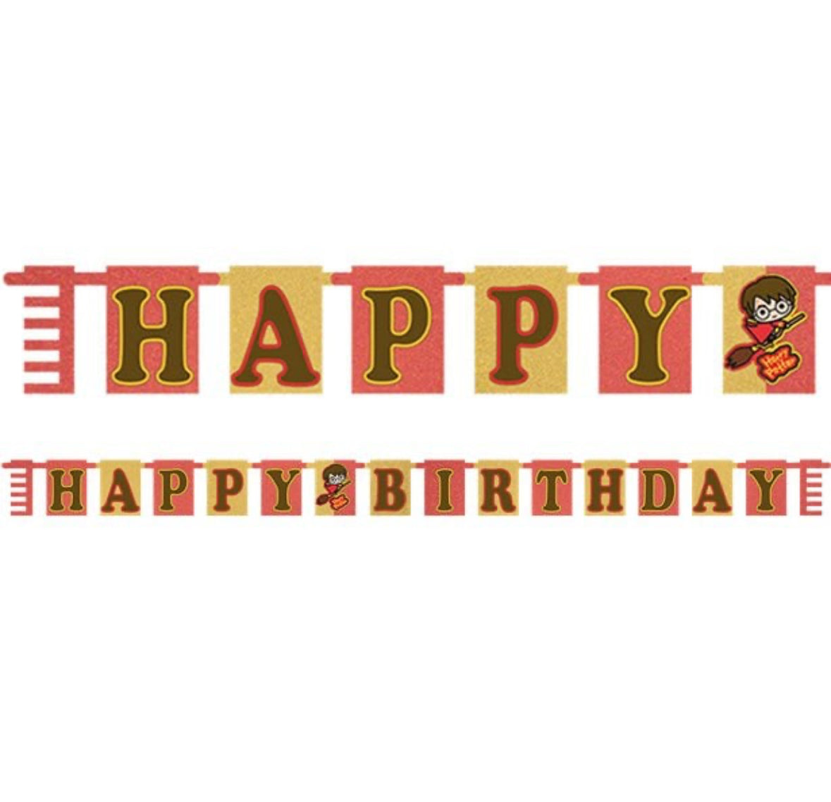 Harry potter letter banner