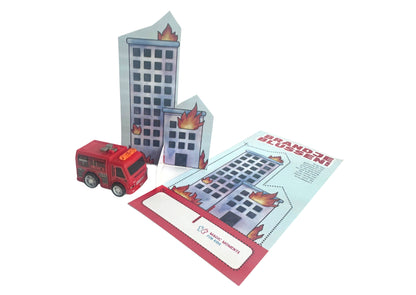 Brandweer traktatie (met sticker naar keuze)