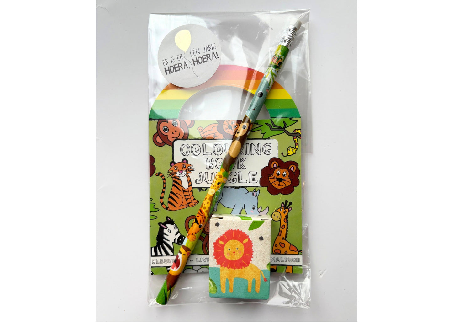 Jungle traktatie (met sticker naar keuze)