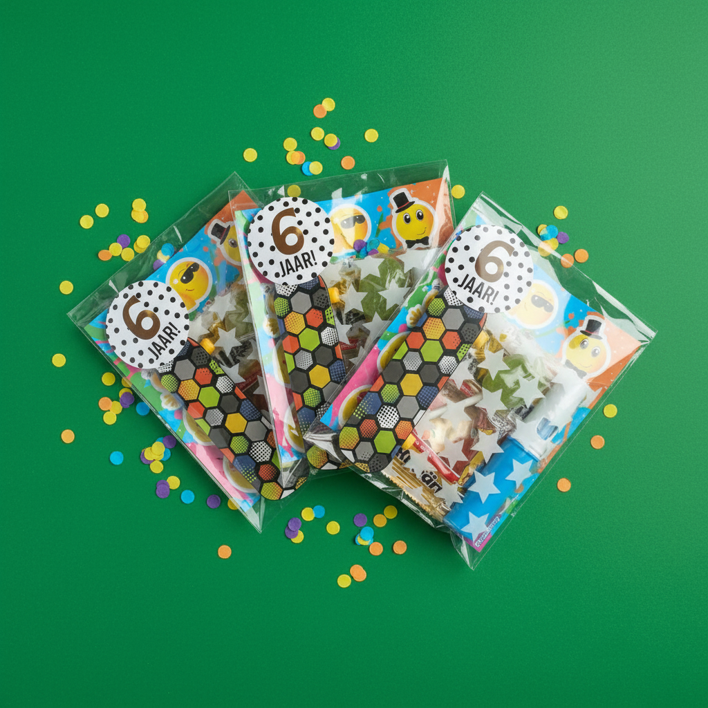 Coole traktatie met klein skateboard (met sticker naar keuze)