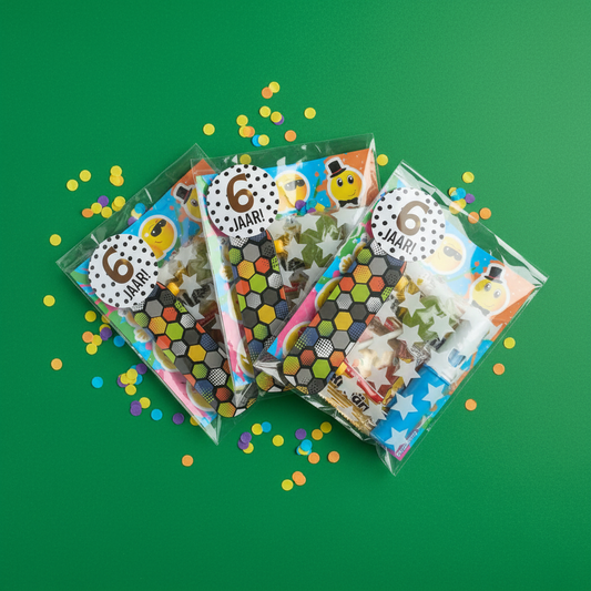 Coole traktatie met klein skateboard (met sticker naar keuze)