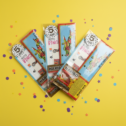 Vliegtuig traktatie (met sticker naar keuze)