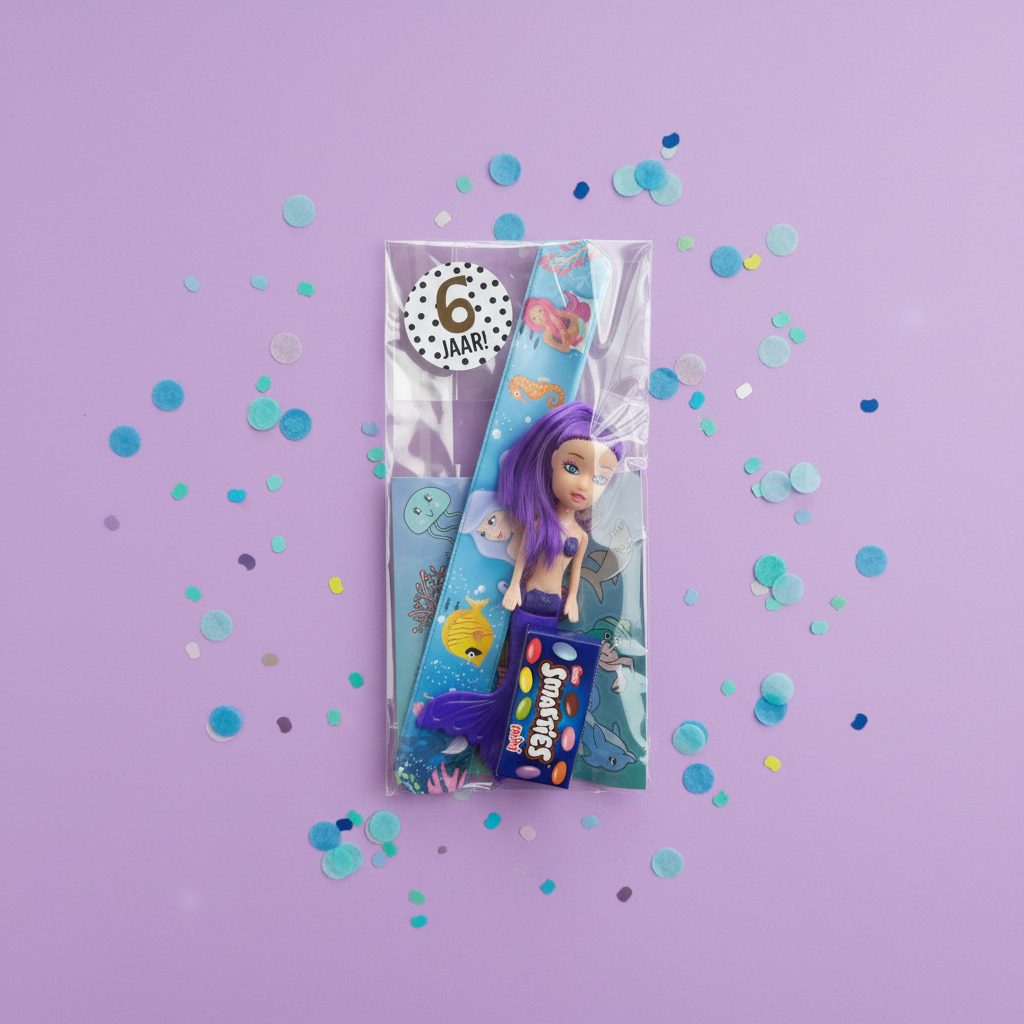 Zeemeermin traktatie (met sticker naar keuze)