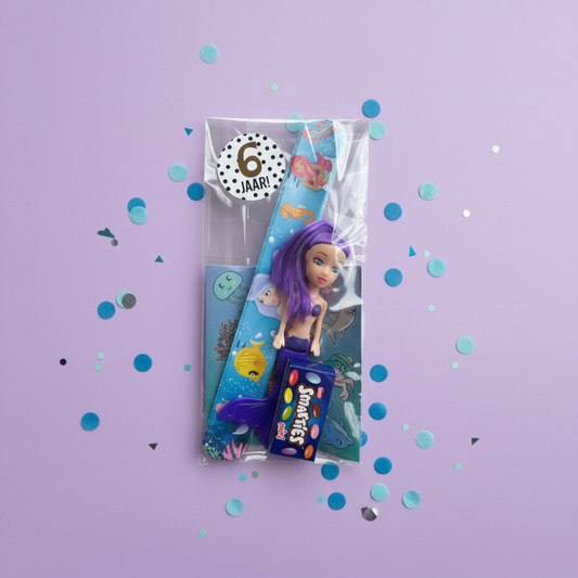 Zeemeermin traktatie (met sticker naar keuze)