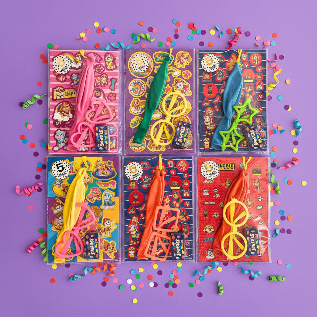 Paw Patrol Party traktatie (met sticker naar keuze)