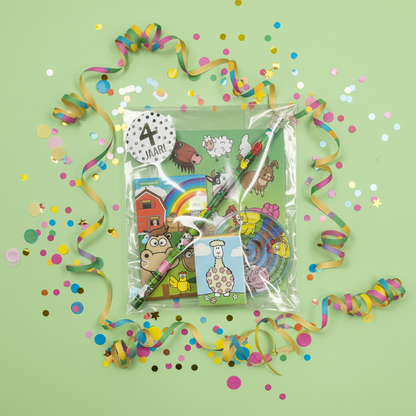 Boerderij traktatie 2 (met traktatiesticker naar keuze)