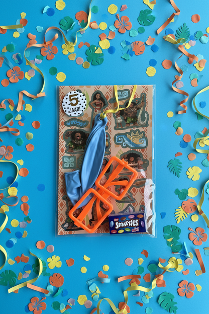 Vaiana Party traktatie (met sticker naar keuze)