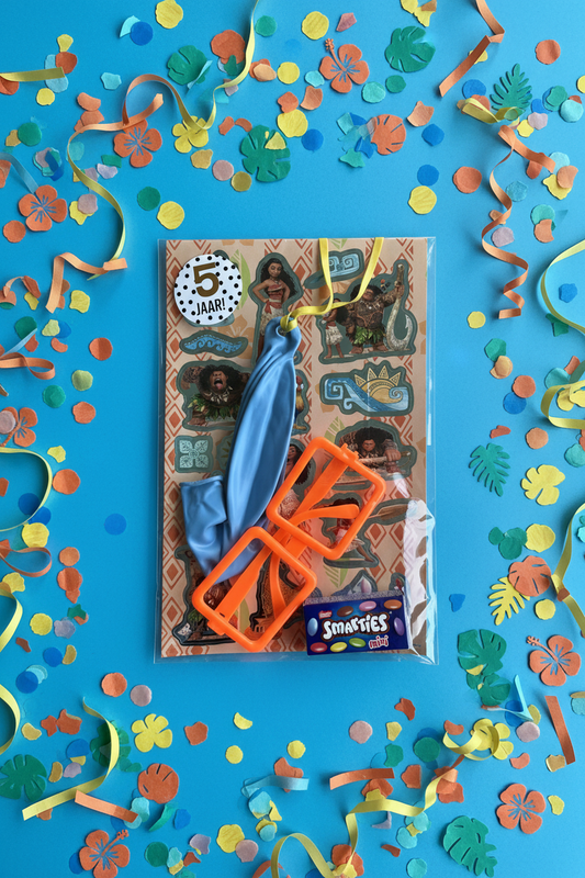 Vaiana Party traktatie (met sticker naar keuze)