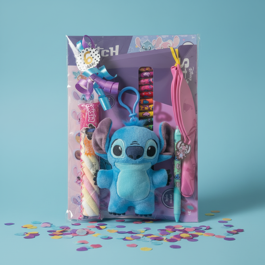 XL traktatie Stitch (met sticker naar keuze)