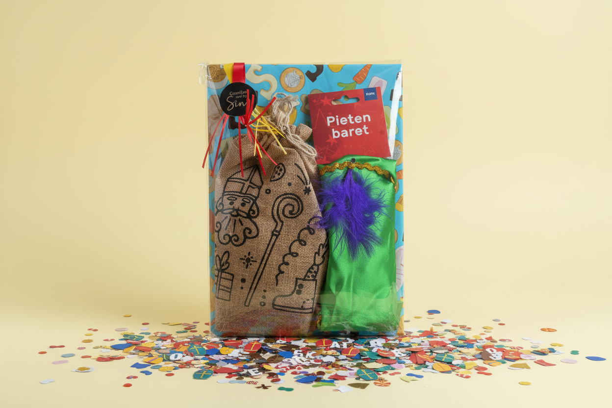 XL traktatie Sinterklaas (met sticker naar keuze)