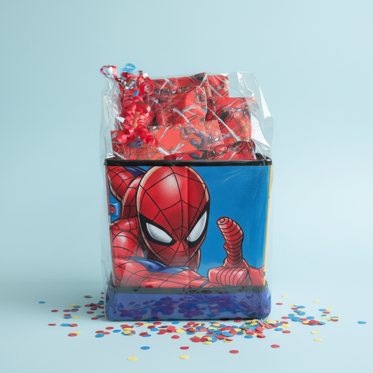 XXL cadeaupakket Spiderman (met sticker naar keuze)