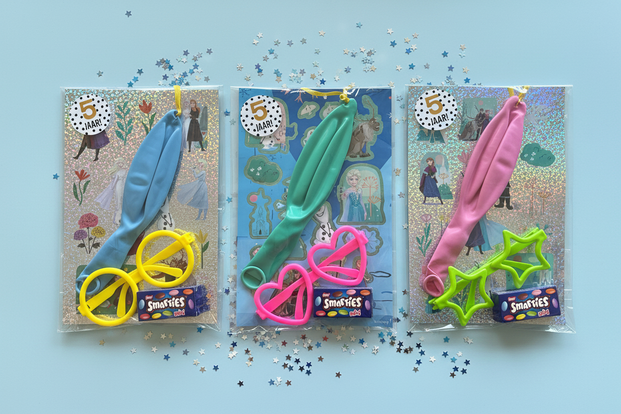 Frozen party traktatie (met sticker naar keuze)