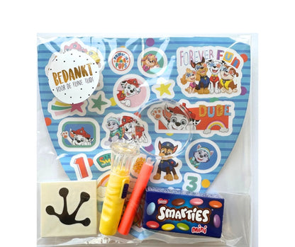 Paw Patrol traktatie (met sticker naar keuze)