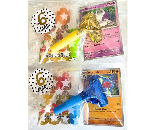 Pokémon traktatie (met sticker naar keuze)