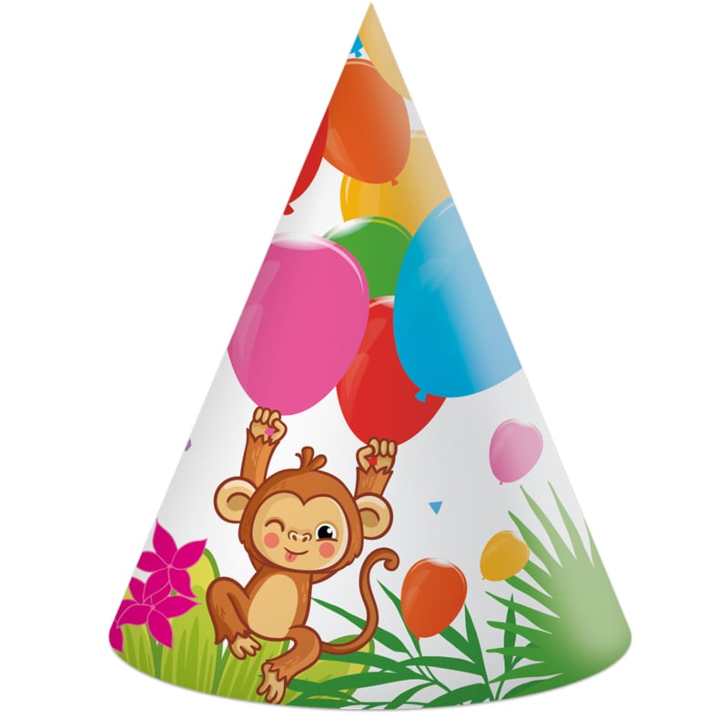 Jungle feesthoedjes
