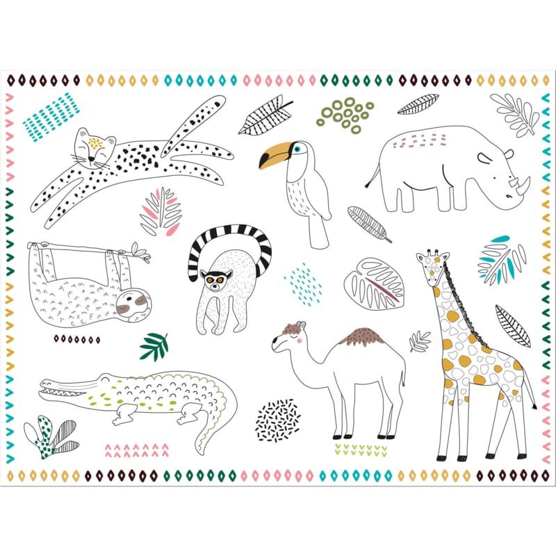 Jungle placemat