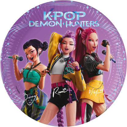 K-Pop Demon Hunters feestpakket – compleet verjaardagspakket 6-delig