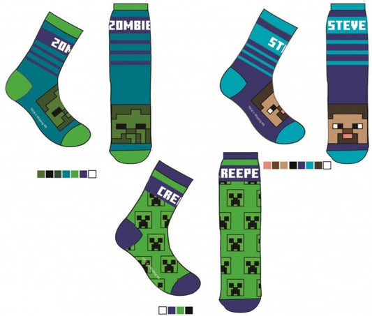 Minecraft sokken 2
