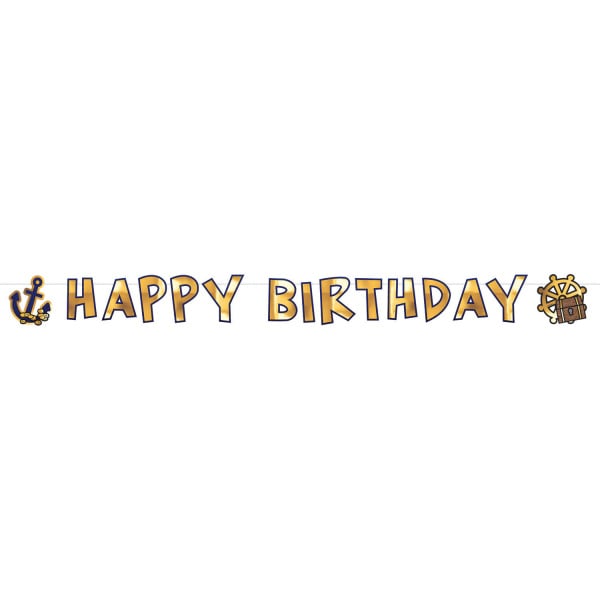 PIraten happy birthday slinger