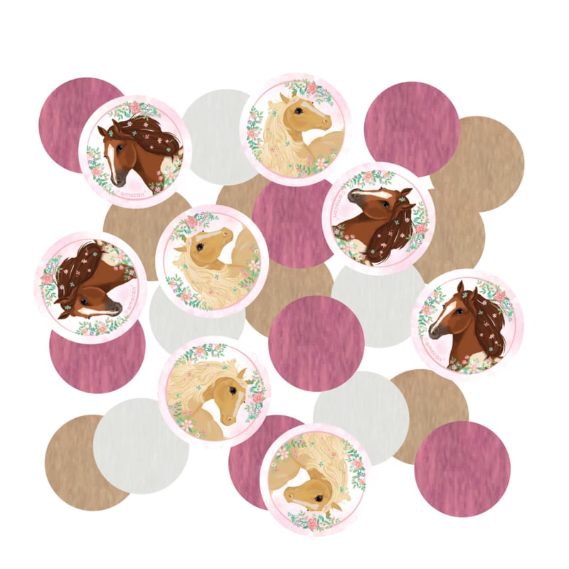 Paarden confetti Beautiful Horses