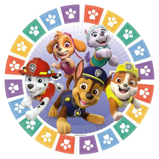 Paw patrol bordjes