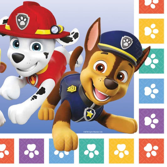 Paw patrol servetten
