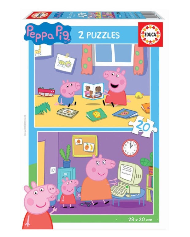 Peppa Pig puzzel