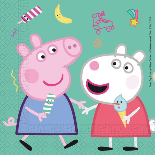 Peppa pig servetten