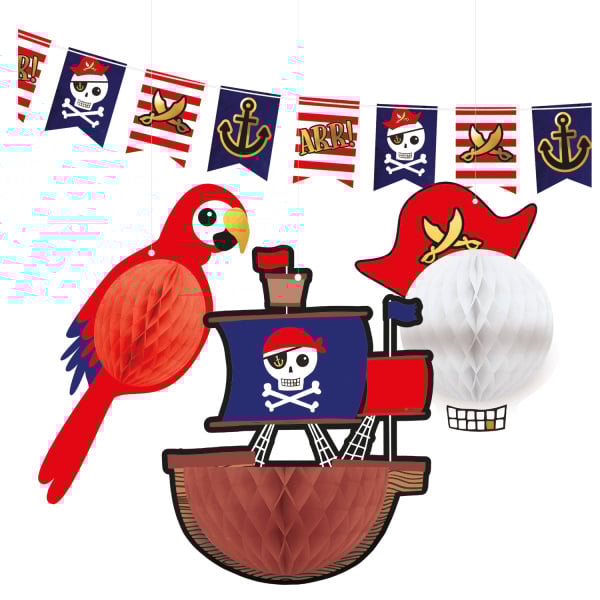 Piraten versiering
