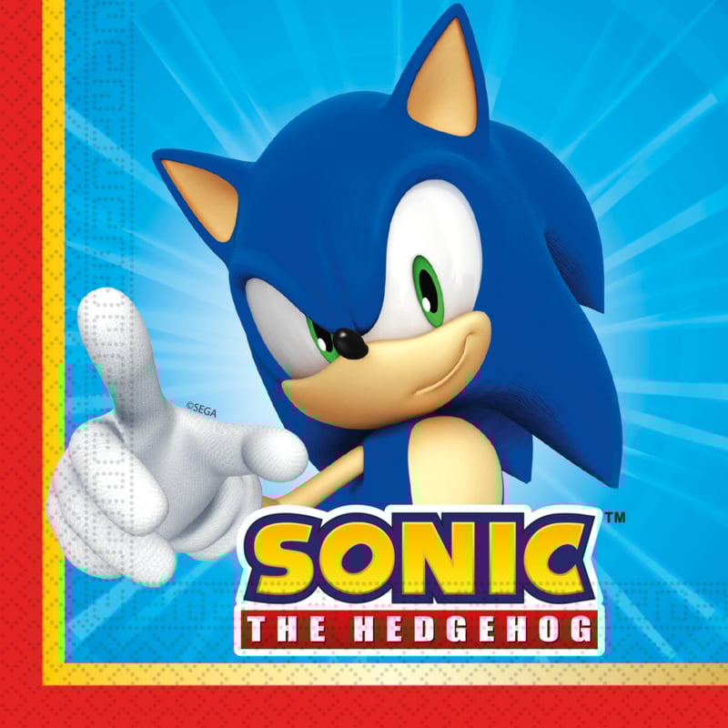 Sonic servetten
