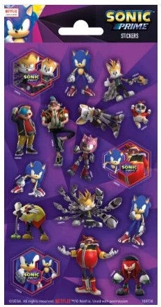 Sonic stickervel