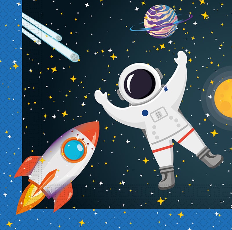 Space servetten