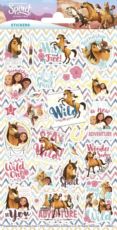 Spirit paardenstickers