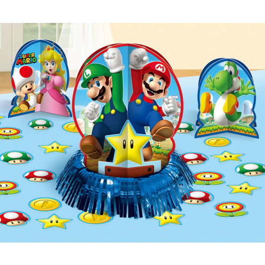 Super Mario tafeldecoratie
