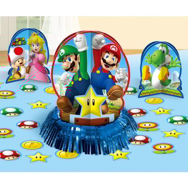 Super Mario tafeldecoratie
