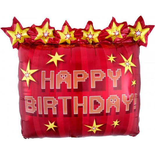 TNT Happy Birthday folieballon 