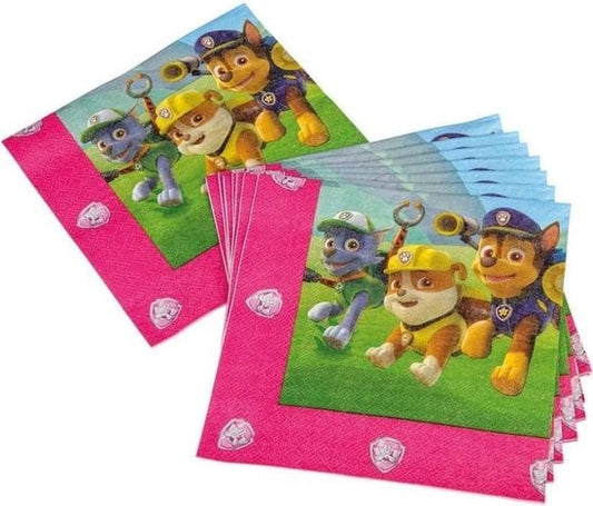 Tib Paw Patrol servetten 