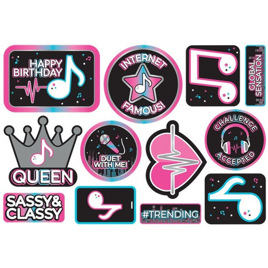 Tik Tok internet famous figuren decoratie set