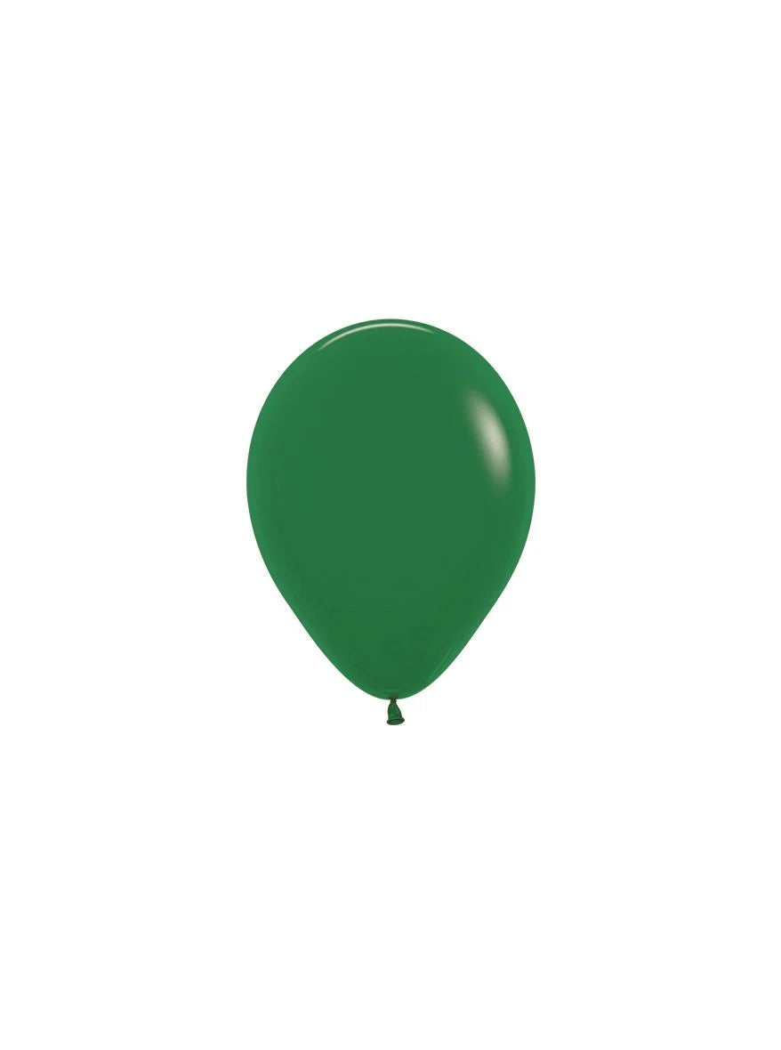 Ballonnen donkergroen 12 inch – 5 stuks – feestversiering kinderfeest