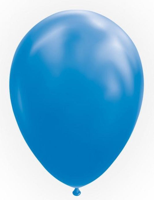 Ballonnen koningsblauw 12 inch – 5 stuks – feestversiering jongens