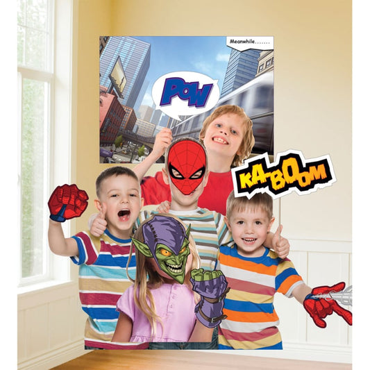 Spiderman photo booth kit