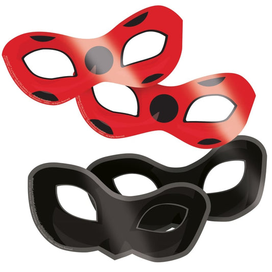 Ladybug Miraculous maskers 8 st.