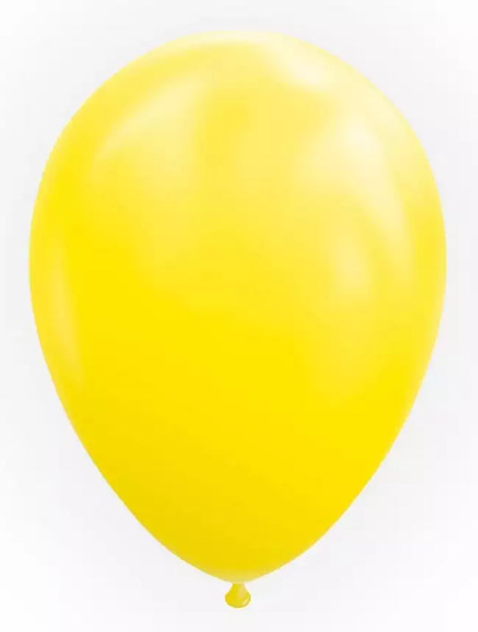 Ballonnen geel 12 inch – 5 stuks – feestversiering kinderfeest