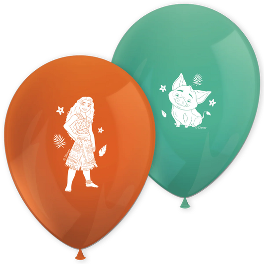 Vaiana ballonnen (8 st.)